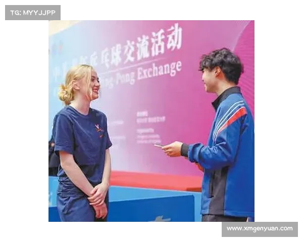 朝鲜韩国选手赛后互换球拍展现体育外交友好与合作精神